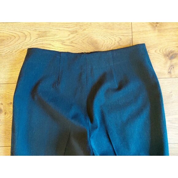 Fabrizio Gianni Stretch Denim Pants High Waist Straight Leg Blue Size 4 - Picture 7 of 8